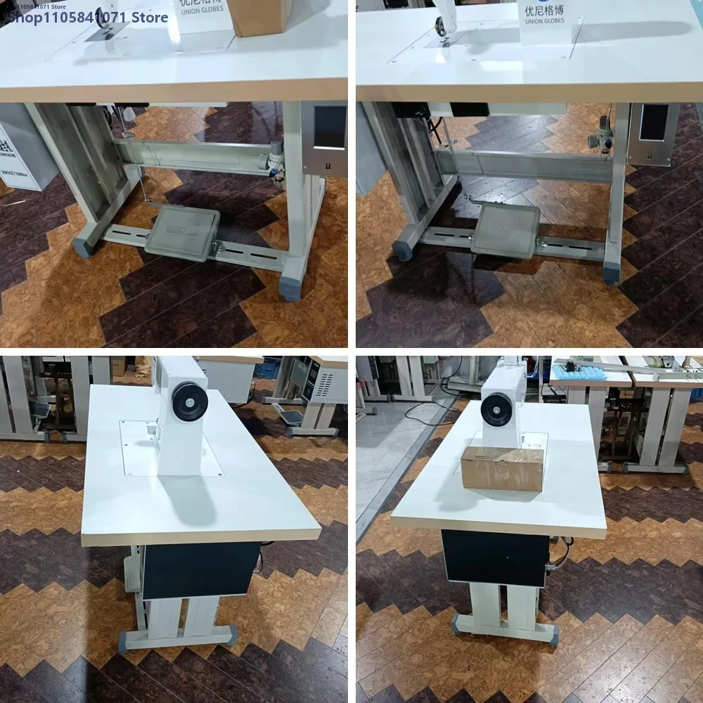 New Single Phase 220V Steel Engine Ultrasonic PVC Sewing Machine for Film Packaging Bag Production Adjustable Speed 1-18m/min