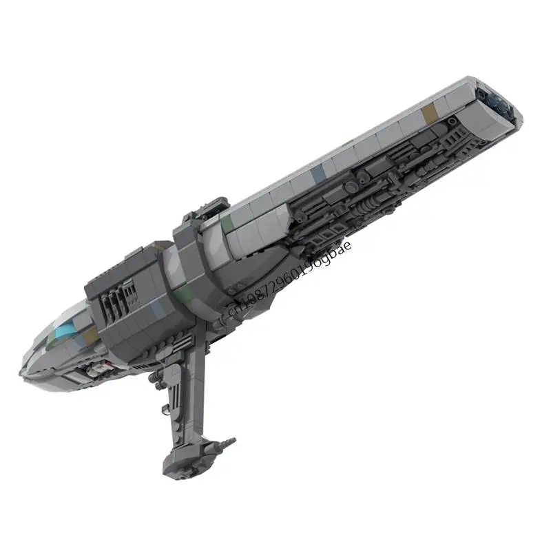 Nouveau 892 pièces célèbre film de combat étoile Moc Mc75 Star Cruiser modèle à l'échelle intermédiaire bricolage idées créatives enfant jouet cadeau d'anniversaire Puzzle personnalisé