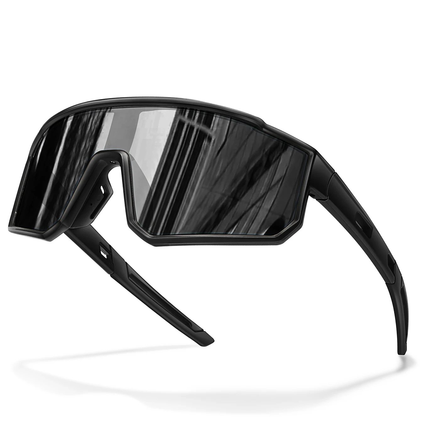 Modische Sonnenbrille für Damen und Herren, Fahrradbrille, Windschutzbrille für Motorrad, Unisex-Brille für Wandern, Camping, Autofahren, UV400-Schutz