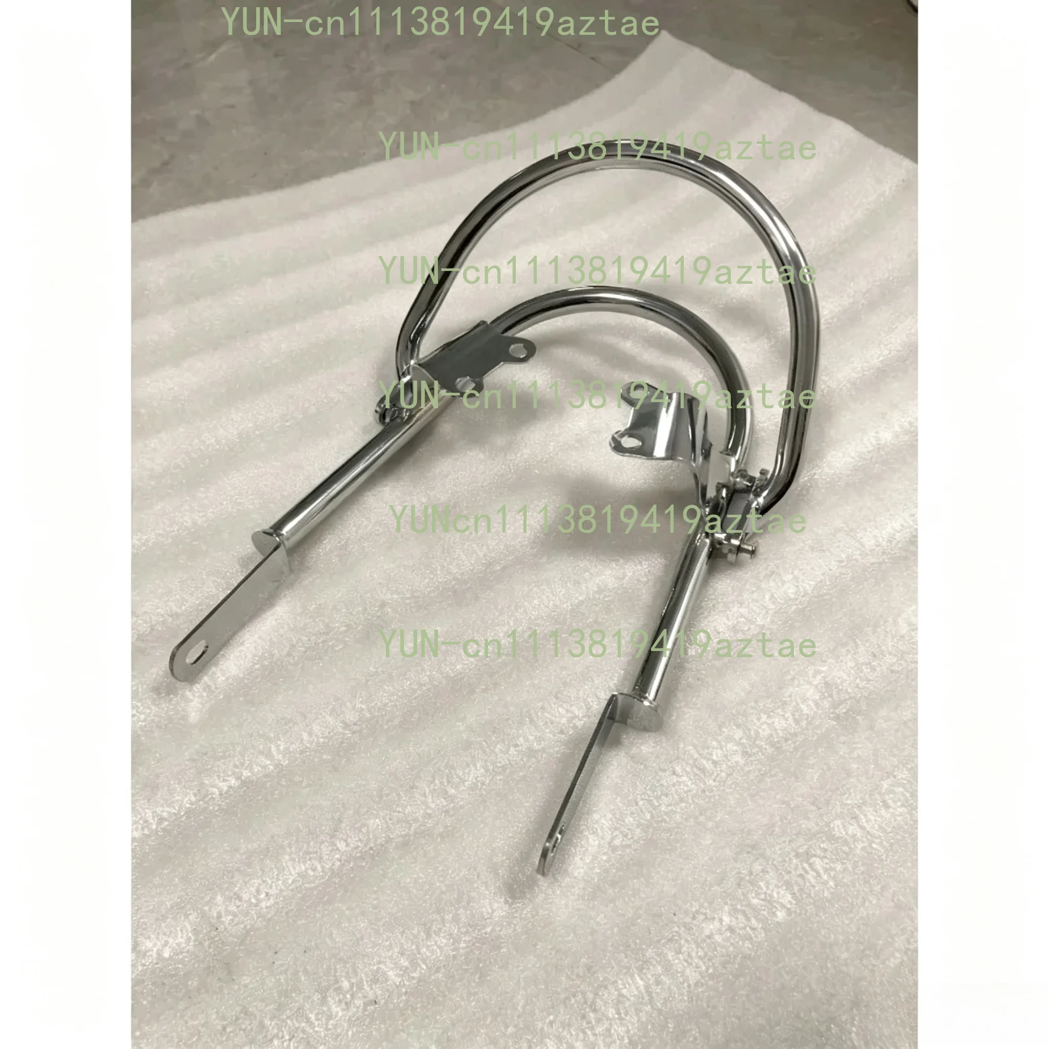 Suitable for Triumph T100/T120 Rear Armrest Street Twin Rear Backrest, Modified Rear Shelf, Guard Bar, Side Bag Rack