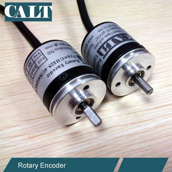 High Quality 25mm Outersize Solid Shaft Encoder GHS25-04G200BML5 4mm 200ppr Line Drive 5V