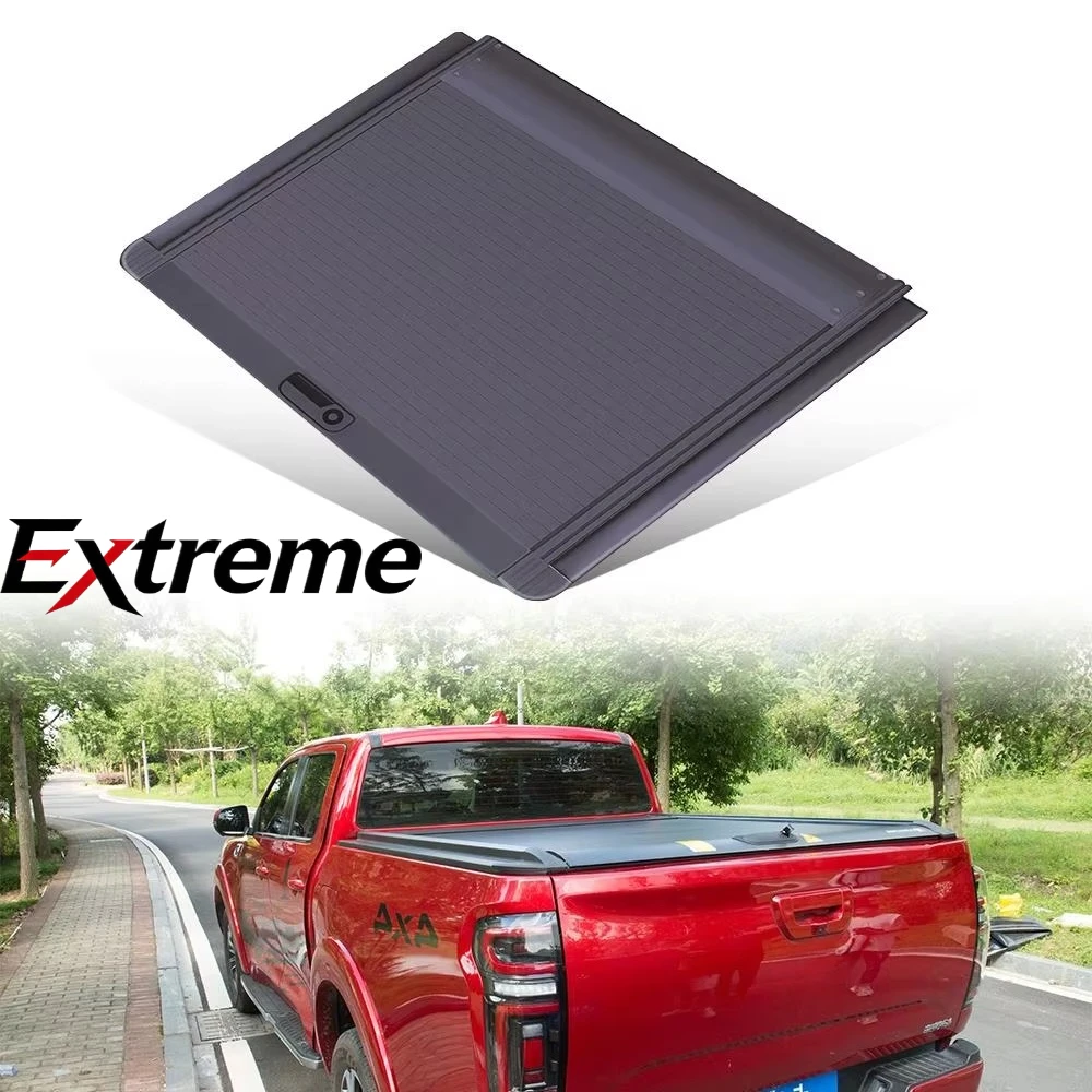 Factory Aluminum Alloy Manual Electrical Bed Cover Roller Shutter Hard Tonneau Cover Waterproof Pickup Bed Cover