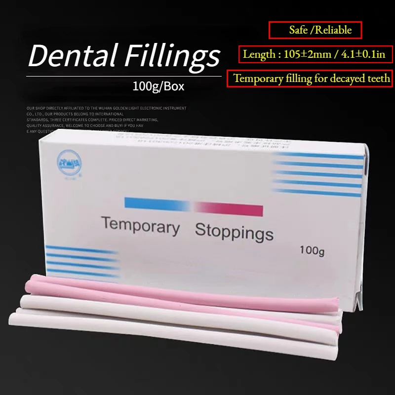 Dental Tooth Filling Material Dental Root Canal Treatment Tooth Filling Denture Adhesive Solid Glue Replace Missing Tooth Repair