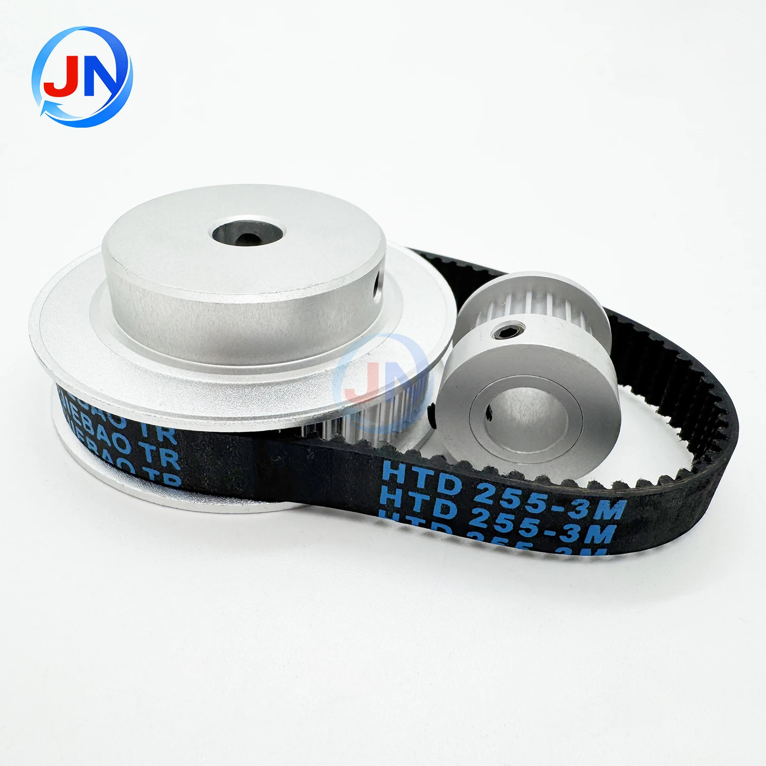 HTD 3M Timing Belt Pulley Set 20T 40T Belt Width 15mm Reduction 1:2 20Teeth 40Teeth Synchronous Wheels Set 3M Timing Pulley Kit