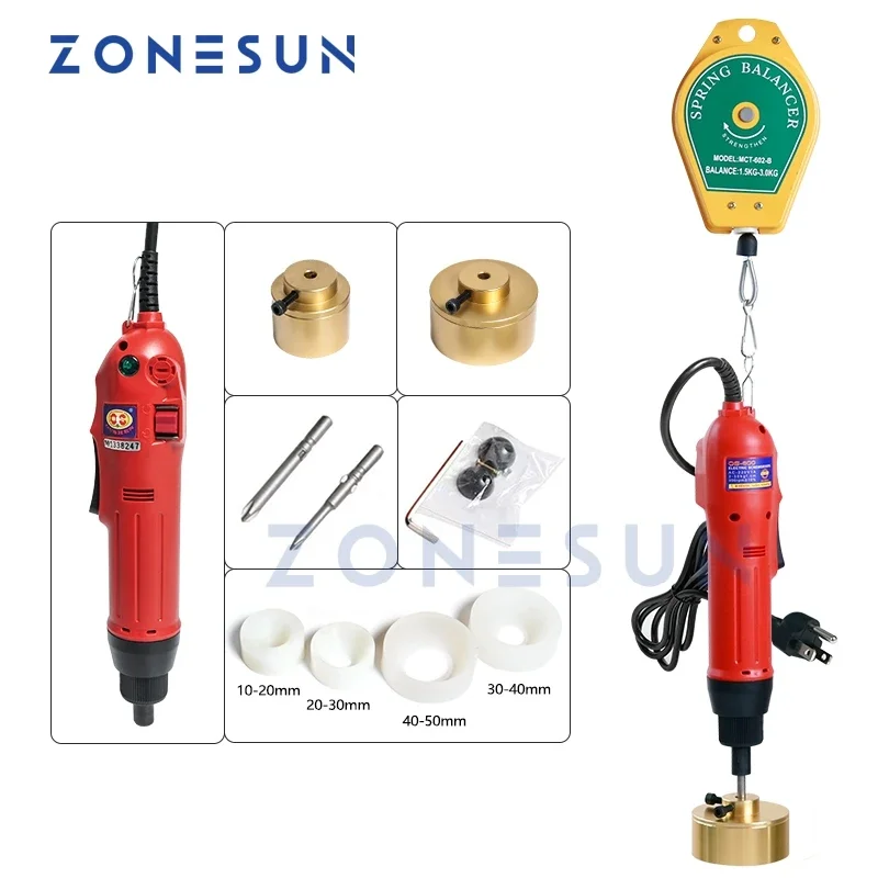 ZONESUN SG-1550 automatische elektrische Kunststoff flasche capping maschine Flasche Capper Kappe schrauben Maschine elektrische kappe abdichtung