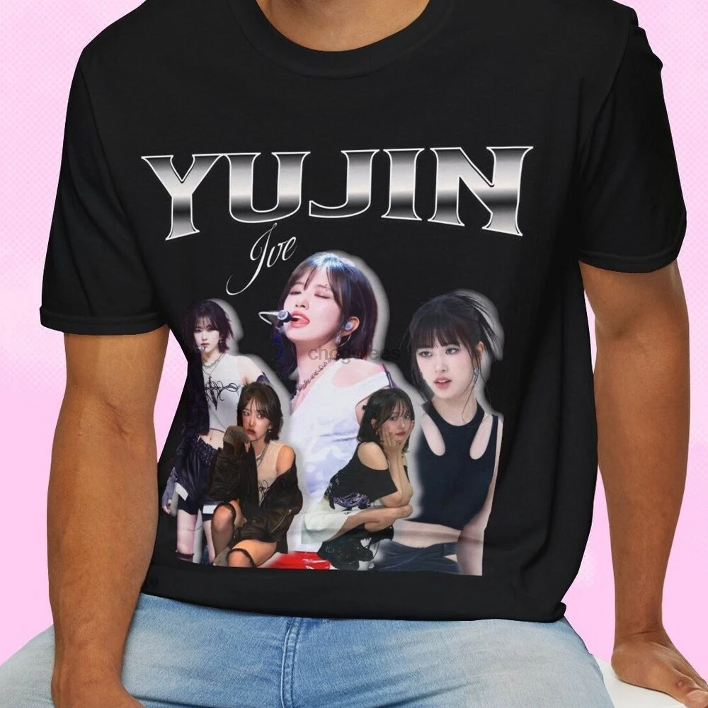 Ive An Yujin Bootleg T Shirt  Retro Vintage 90s Grunge Graphic Tee  Unisex Bias Merch