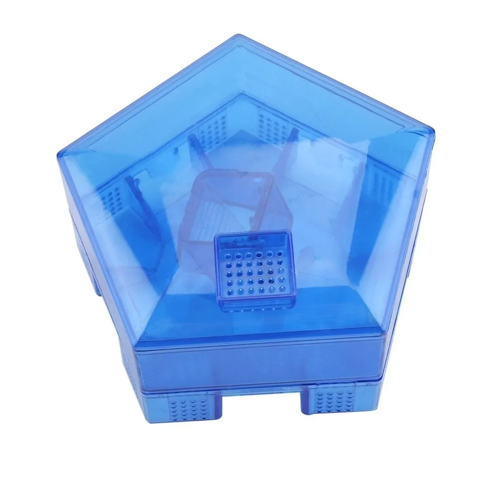 Effective Non Toxic Cockroach Trap Box Reusable Transparent Roach Trap Catcher Double Layer Bug Catcher House Kitchen Area