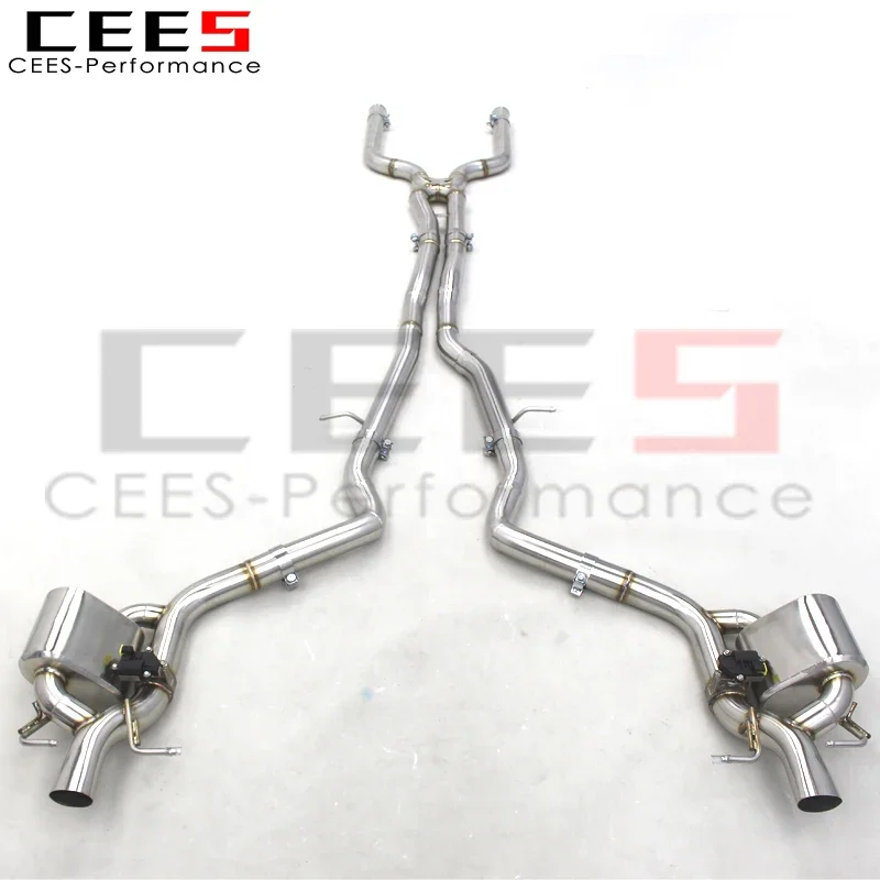 

CEES Catback Exhaust For Mercedes-Benz E63 AMG W213 4.0TT 2018-2023 Stainless Steel Exhaust Pipe Muffler Exhaust System