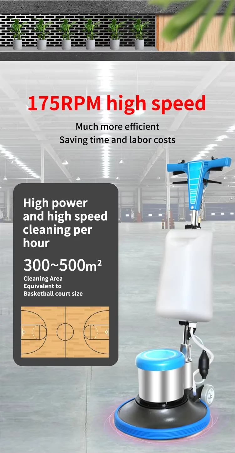 High Quality mini Handheld Floor Scrubber Mini Floor Scrubber Floor Polisher for Tile Cleaning