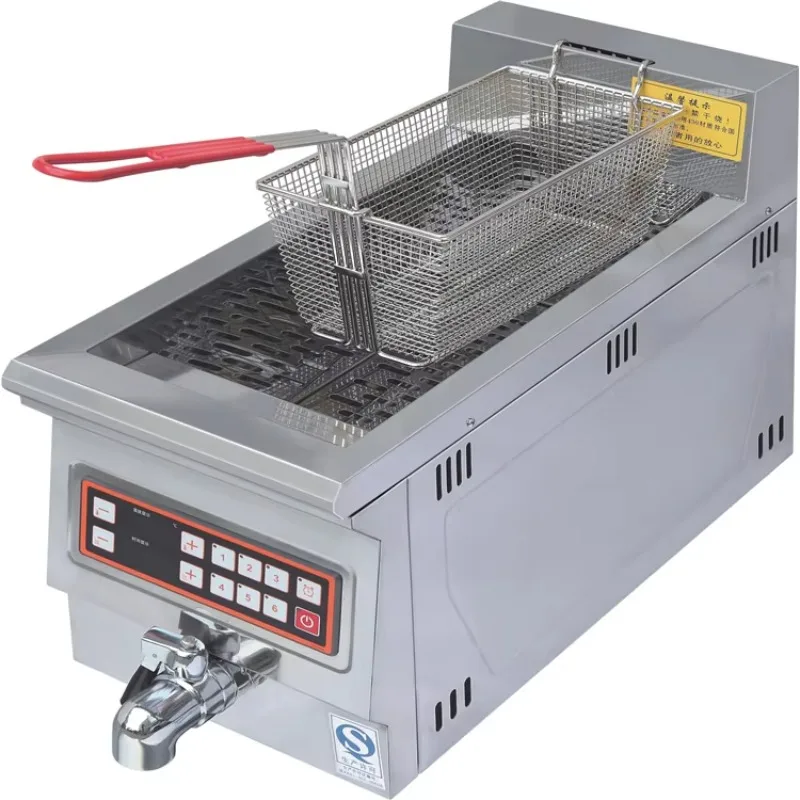 Professional Kitchen Equipment Fry Machine Potato Automatic Commercial Fryer Computer Version
