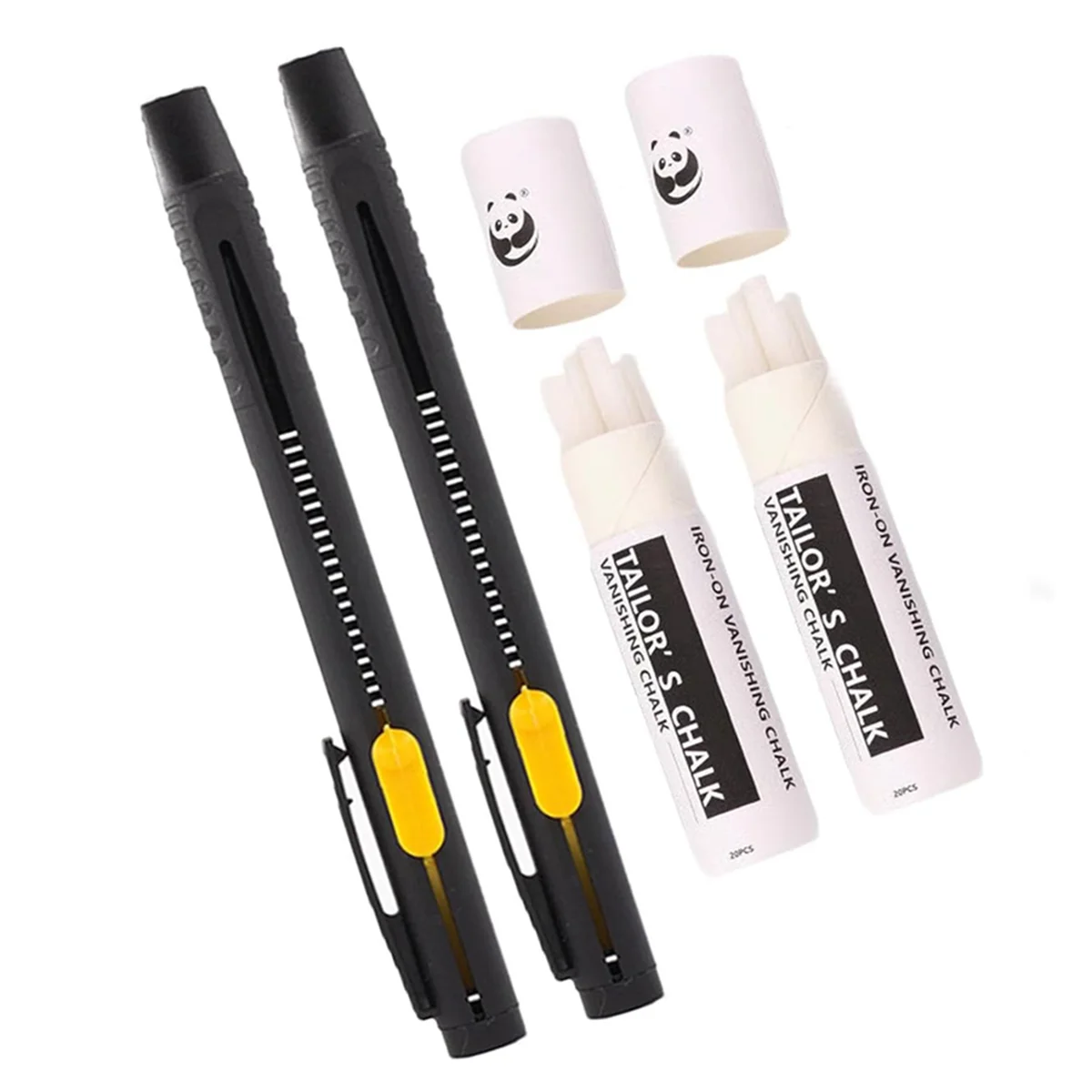 2025+Heat Erasable Fabric Marker for Sewing, Embroidery, Quilting, Washable Erasable Refill Marker Pen(2 Pens + 40 Refills)