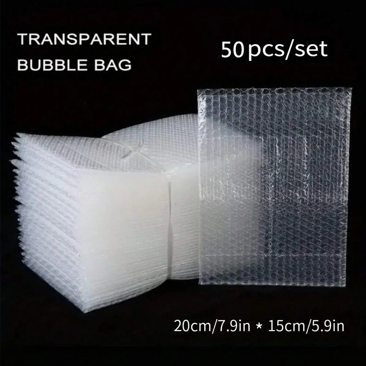 100 stuks kussenwikkelzakjes, bubbelzakjes, bubble out wrap bags, bubble bags, bubble bags voor verzending, bubble mouwen