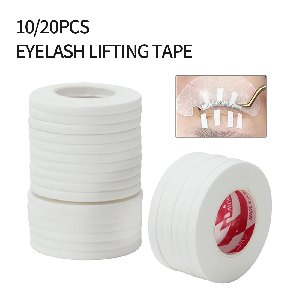 10/20 Stuks Micropore Lash Tape Wimper Verlenging Levert Wimpers Accessoires Groothandel Ademend 4Mm Wimper Tillen Wimper Tape