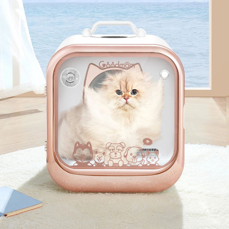 Pet Drying Box Dryer Cat Drying Box Automatic Cat Washing Machine Dog Bathing Blowing Machine Cat Supplies Peigne Chien