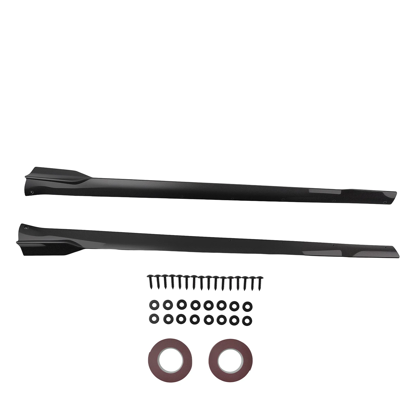 

Rocker Panel Kit for Tesla Model S Base/Plaid 2021-2024 Carbon Fiber Black