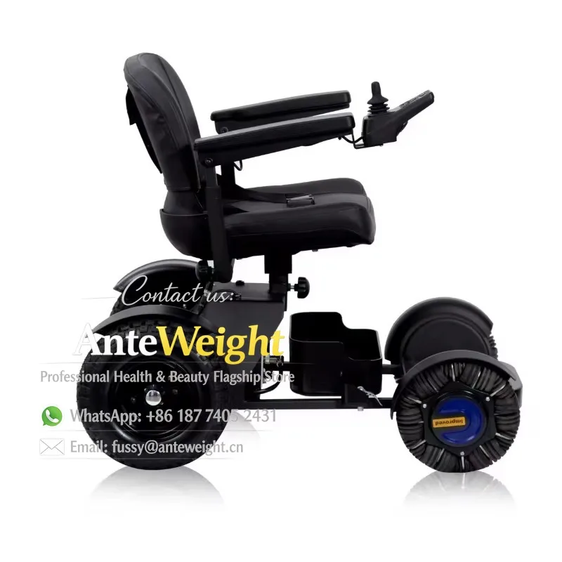 Luxury Smart Portable Scooter  Electric Mobility Scooter Elderly Shock Absorption Folding Wheelchair for Adults