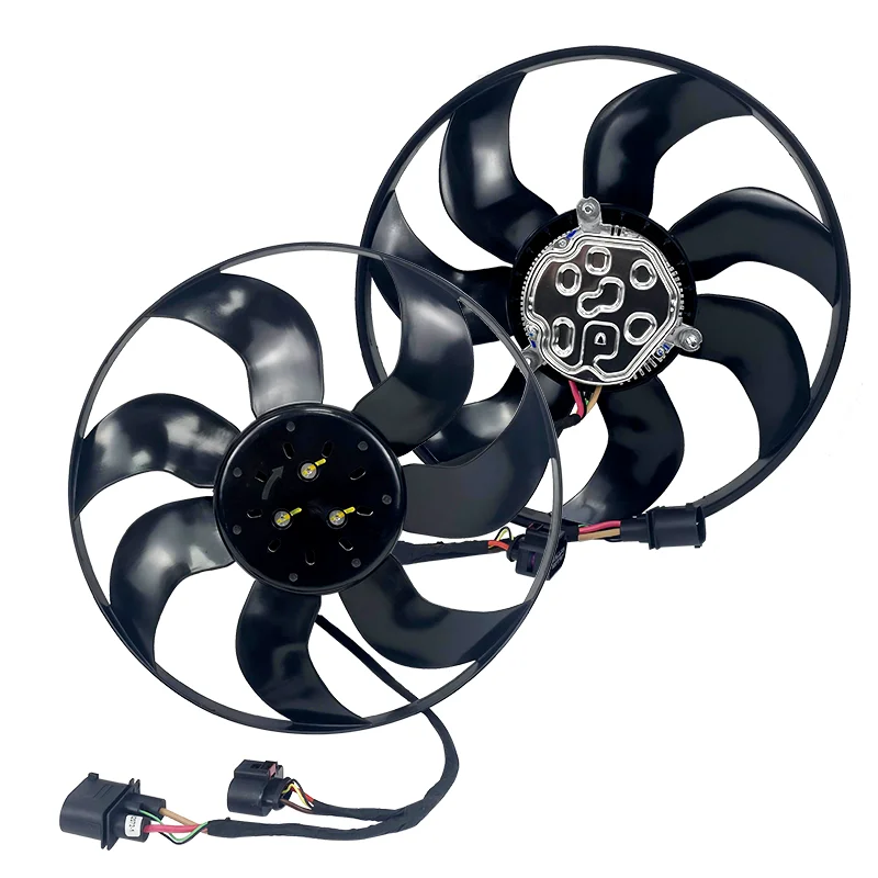 

New Auto Parts Radiator Fan For Sharan Assembly 7N0121207E 7N0959455M Car Auto Radiator Cooling Electronic Fan