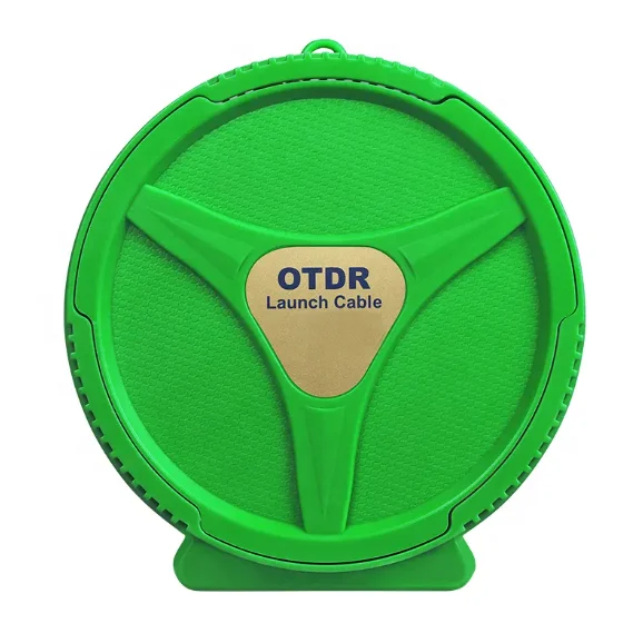 OTDR Compatible 4G/3G Reel Box Launch Cable for Fiber Optic Equipment 500M 1KM 2KM G.657A1 Cable SC LC ST FC Types for FTTH