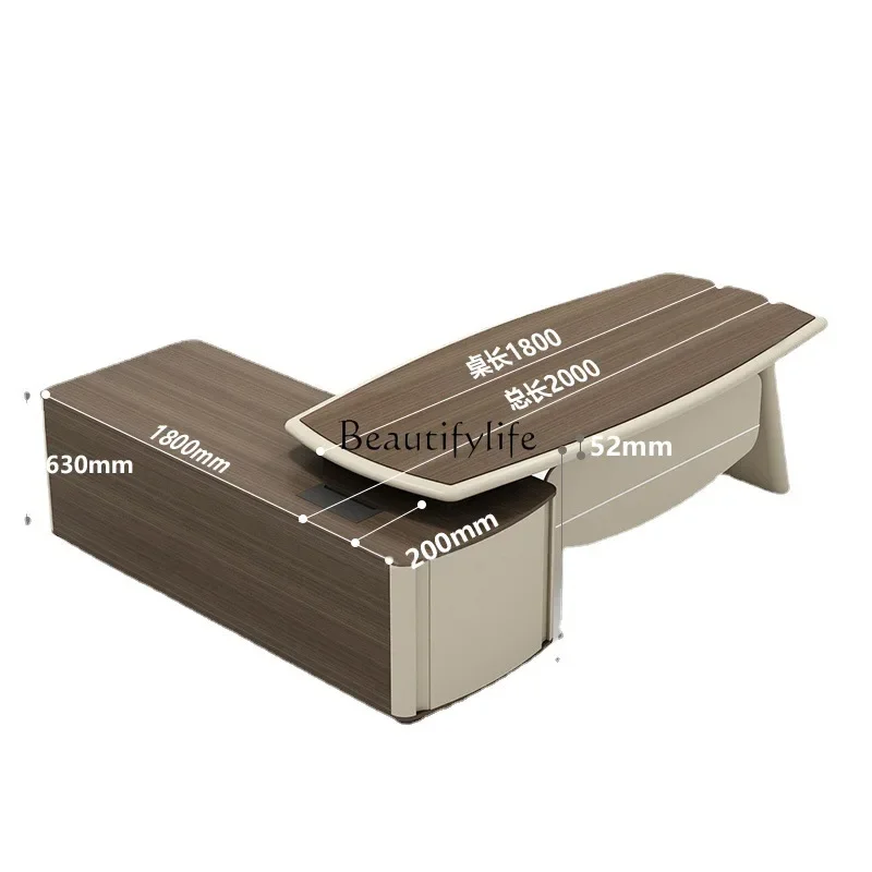 XX39President of high-end boss desk, general manager of large class desk, simple and modern