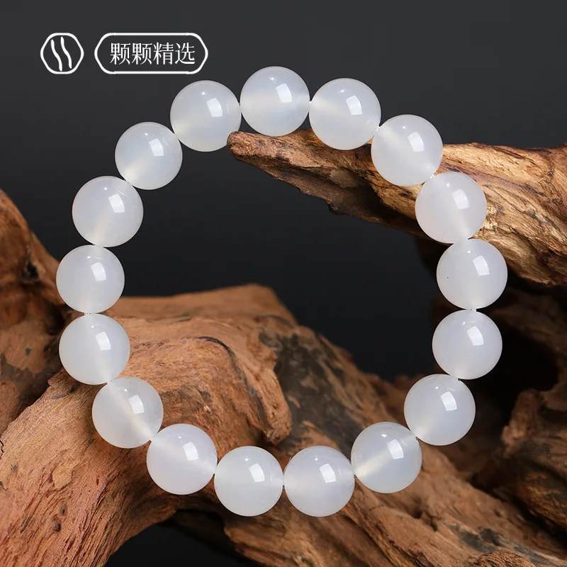 

Natural Agate Chalcedony Bracelet Women's Fashion Lucky Bracelet