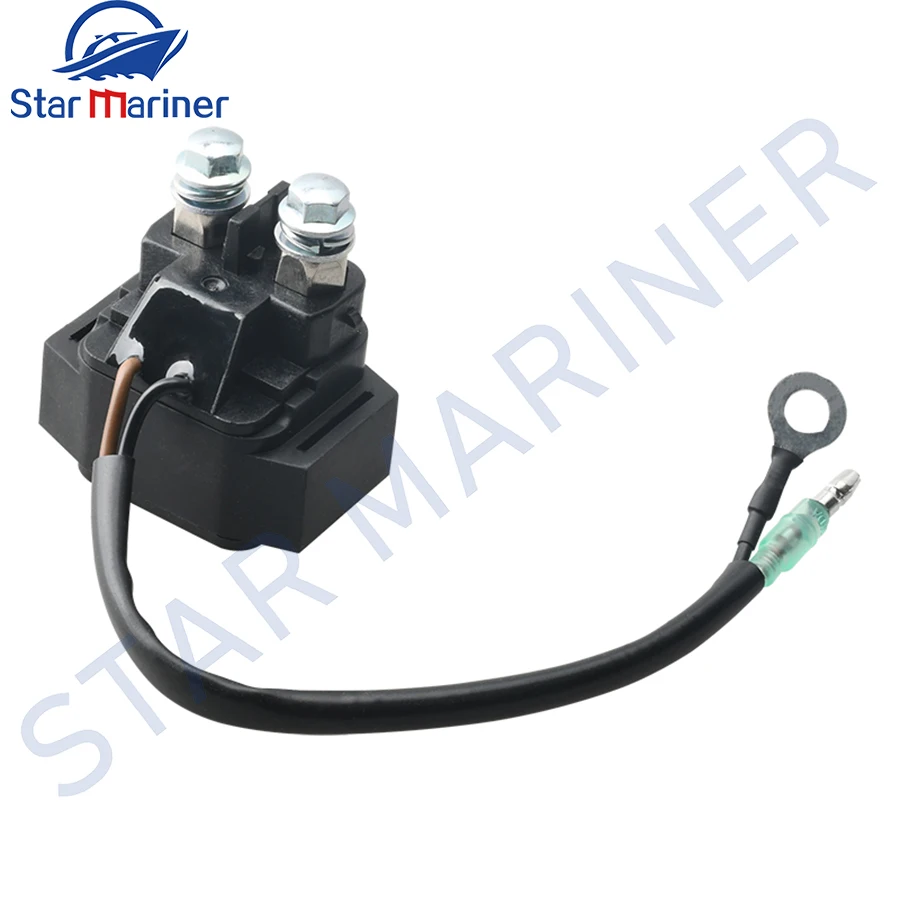 68T-81940-00 Starter Relay Assy For Yamaha Boat Motor 4T F6 F8 F9.9 F13.5 FT25 F15 F20 F25 FT8 FT9.9  68T-81940 Outboard Engine
