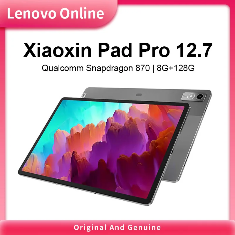 Lenovo-Tableta Xiaoxin Pad Pro 12,7, 2023, Snapdragon 870, pantalla LCD, 144Hz, 8GB, 128GB/256GB, 10200mAh, Android 13, ROM Original