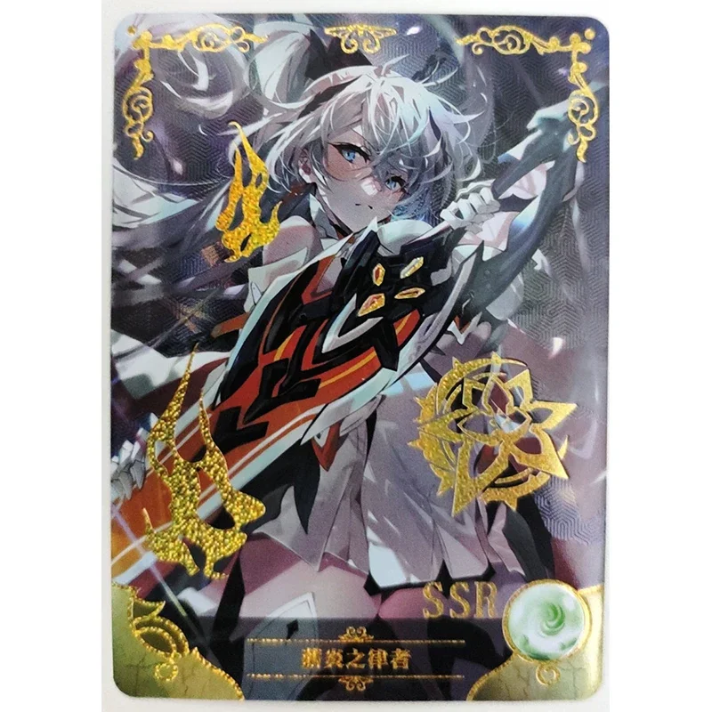 Historia de la diosa Kanzaki Ranko Shokuhou Misaki personajes de Anime colección bronceadora tarjeta Flash juguetes de dibujos animados regalo de Navidad