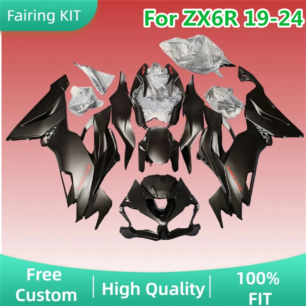 

Fairings for Kawasaki ZX6R 19 20 21 22-24 Body Kits 2019 2020 2021 2022 2024 ZX-6R 636 ZX 6R Rebuild Street Sport Bodywork Parts