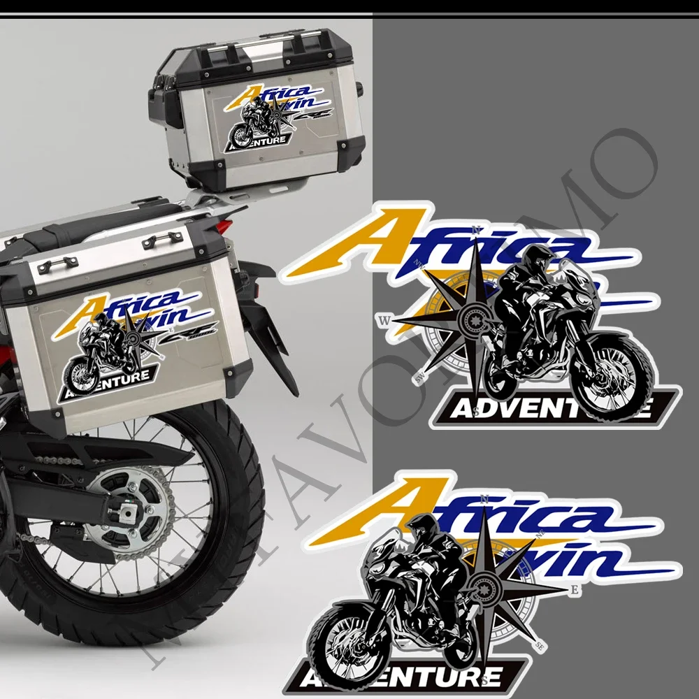 

AfricaTwin Aluminium Box Adventure Kit For Honda Africa Twin CRF1100L CRF 1100 Trunk Cases Panniers Luggage Tank Pad Stickers