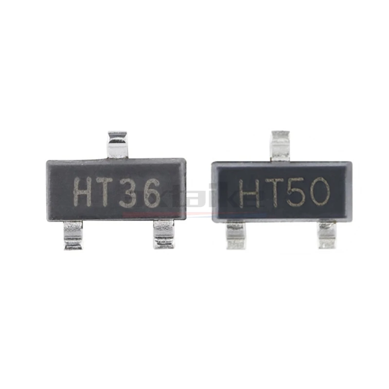 20PCS HT7530 HT7533 HT7536 HT7544 HT7550 HT30 HT33 HT36 HT44 HT50 3V 3.3V 5V 3.6/4.4V SOT23 SMD LDO Low Dropout Linear Regulator