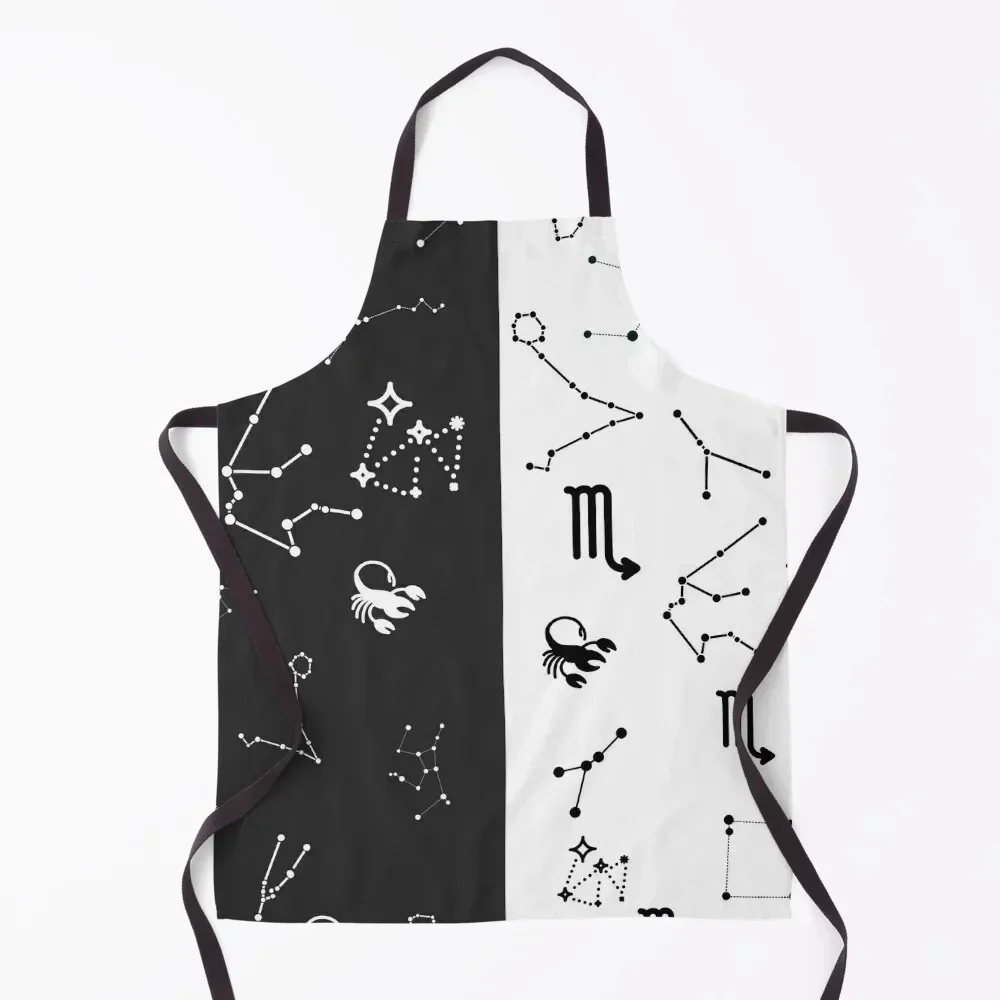 

Scorpio Zodiac signs, Scorpio favorite color Apron For Woman Kitchen Special Accessories Waiter Uniforms Home Utensils Apron