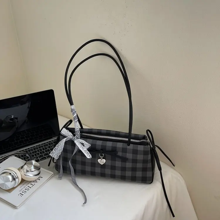 

Изящная кожаная женская сумка Graceful Travel, дизайнерская сумка премиум-класса из Парижа, повседневная простая сумка-тоут, стильная сумка через плечо, сумка для ежедневного использования.