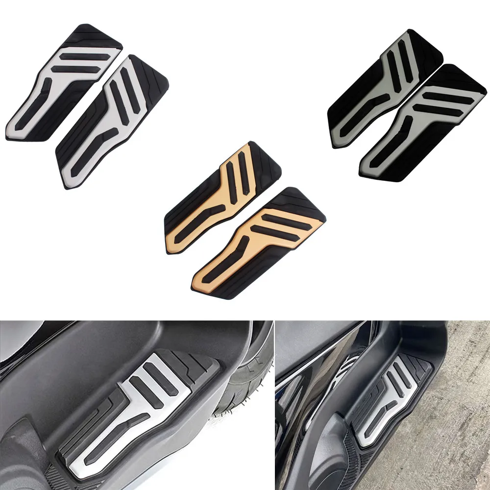 Motorcycle Accessories Front Footboard Foot Peg Moto Footrests Pegs Plate Pads For Yamaha TMAX560 T-MAX560 TECH 2022 2023 2024