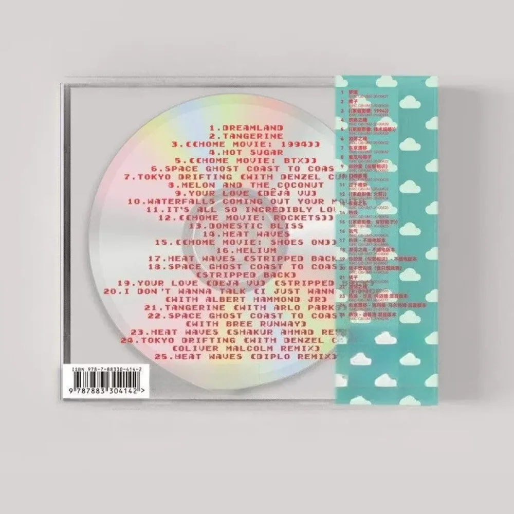 Crystal Animals Dreamland Reality Version CD audio con scheda scritta a mano