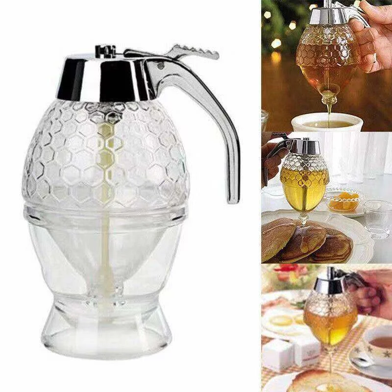 

Honey Can Portable Honey Storage Can Syrup Juice Dispenser Kitchen Tools