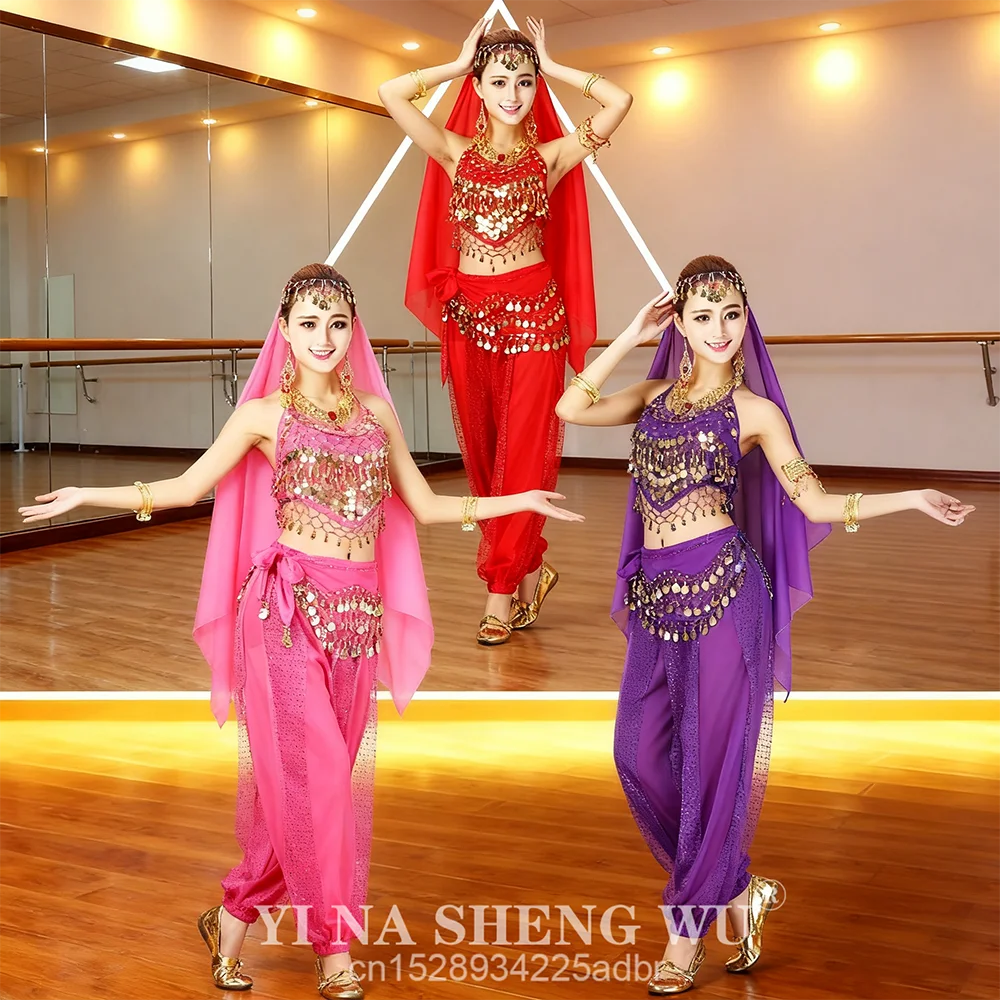 6 stks Buikdans Kostuums Te Koop Broek Vrouwen Bollywood Indiase Egyptische Buikdans Dans Plus Size Voor Volwassen Voor Vrouwen kostuum