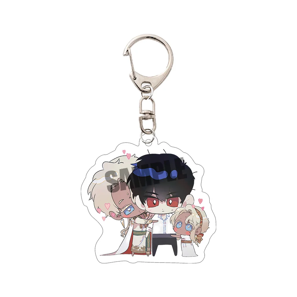 The Blossom of The White Night BL Yaoi Manhwa KeyChain Acrylic Brothers Without A Tomorrow Stand Anime Collectible Gift