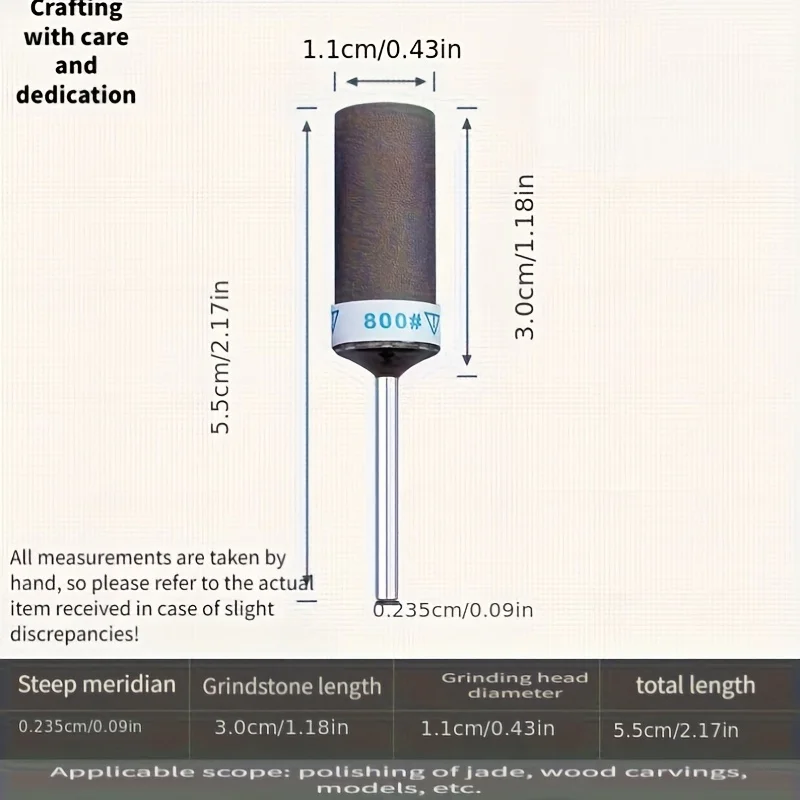 الصنفرة عصا طحن إطارات لامعة 2.35 مللي متر رأس مطحنة آلة الأسنان مطحنة كهربائية خاصة فائقة غرامة تلميع #2