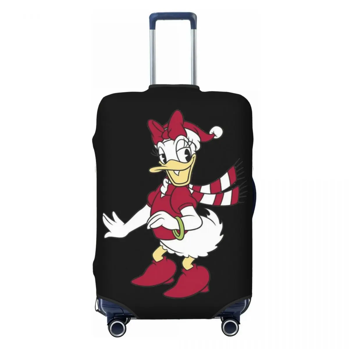 

Милый чехол для чемодана с аниме-персонажами Дональд Дак и Дейзи Дак, моющийся, для путешествий