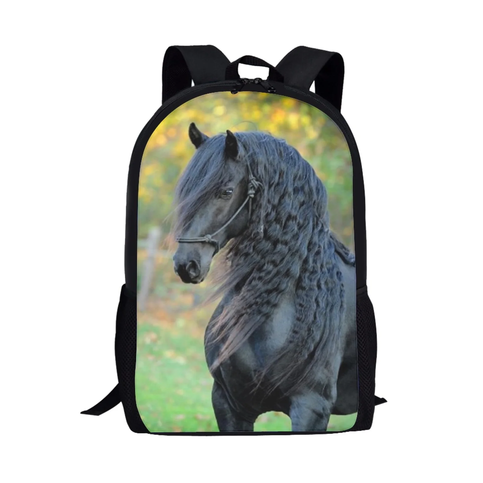 

Cute Horse Print Large Capacity School Bags for Teenagers Boys Girls Kids Backpack Children Bookbag Students Book Bag Schoolbags