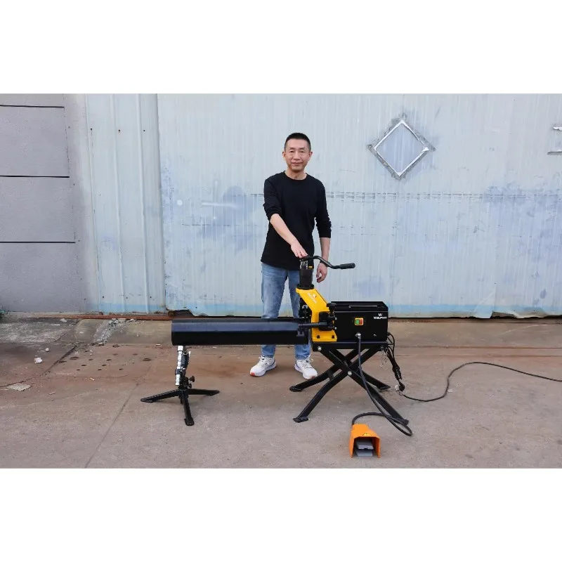 Gruvmaster 8 Inch Steel Pipe Grooving Machine Hydraulic Roll Groover Spare Part 220V 50/60Hz