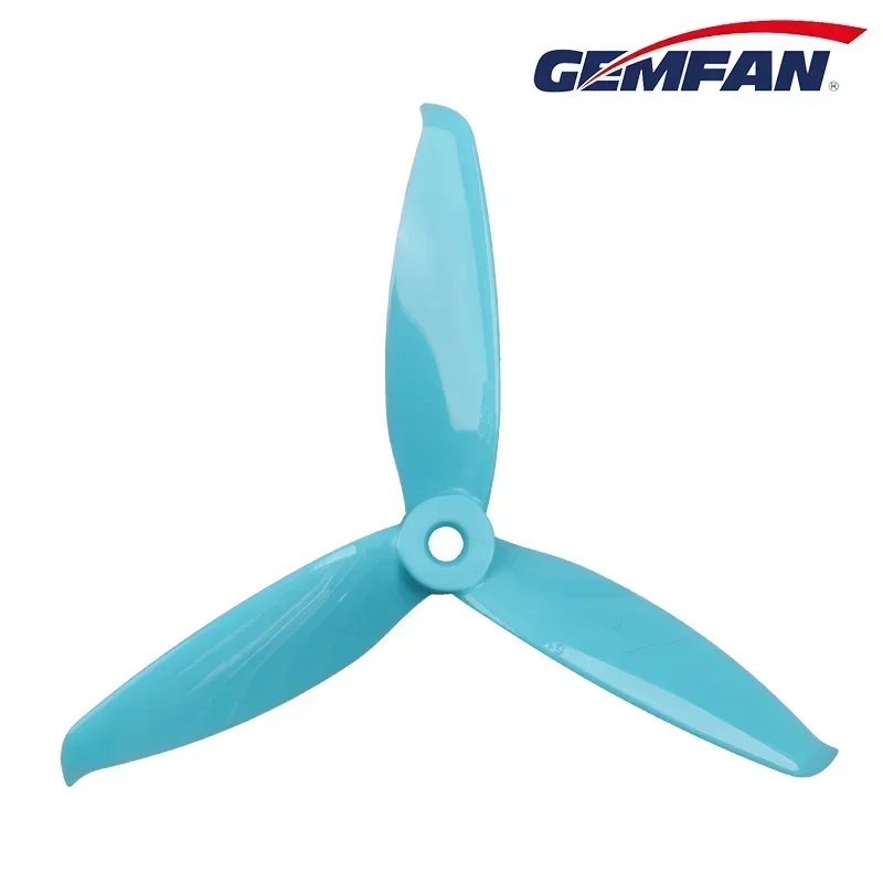 Gemfan-hélice de alta velocidad para Fpv5-inch, modelo de avión de equilibrio dinámico, tres palas, 5152s