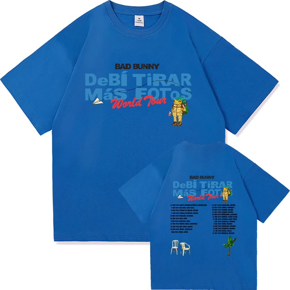 Bad Bunny DTMF World Tour 2025-2026 TShirt Men/women Clothing