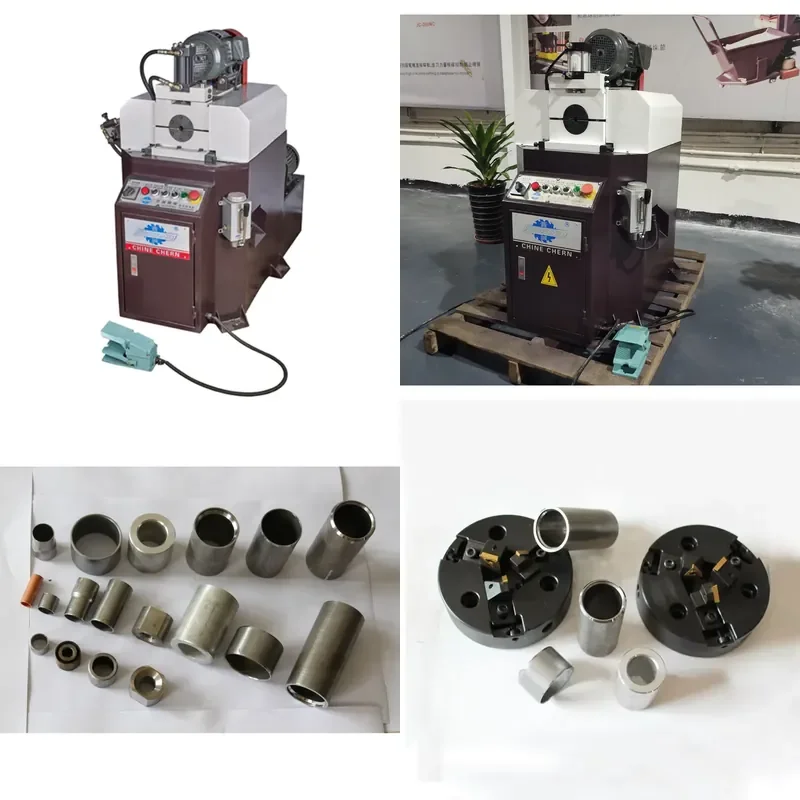 for Steel Rod Deburring Machine Metal Polishing Single Head Chamfering Tool Easy to Operate