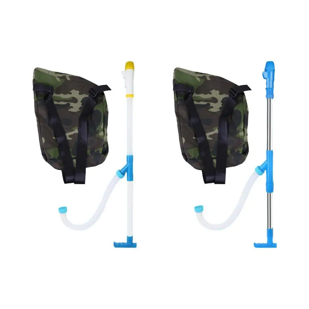 Portable Fertilizer Spreader Dispenser Knapsack Seeder Granule Applicator Tool for Garden Planting Lawns and Agricultural Use