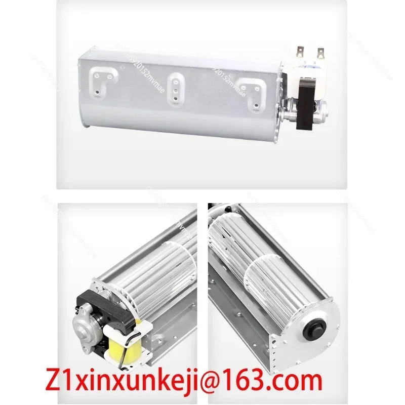 AC Cross Flow Fan PB-48 AC Series Drum Fan Ball Bearing Cross Flow Ventilation Diameter 48MM AC 220V 120V