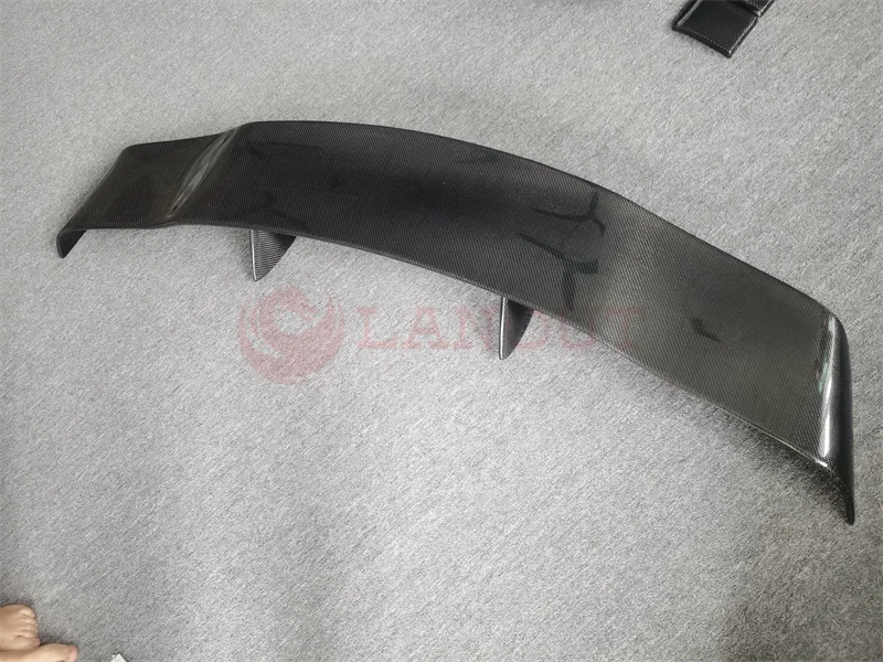 سبويلر خلفي للجناح الخلفي من ألياف الكربون الحقيقية طراز VEILSIDE عالي الجودة لسيارة فيراري F430