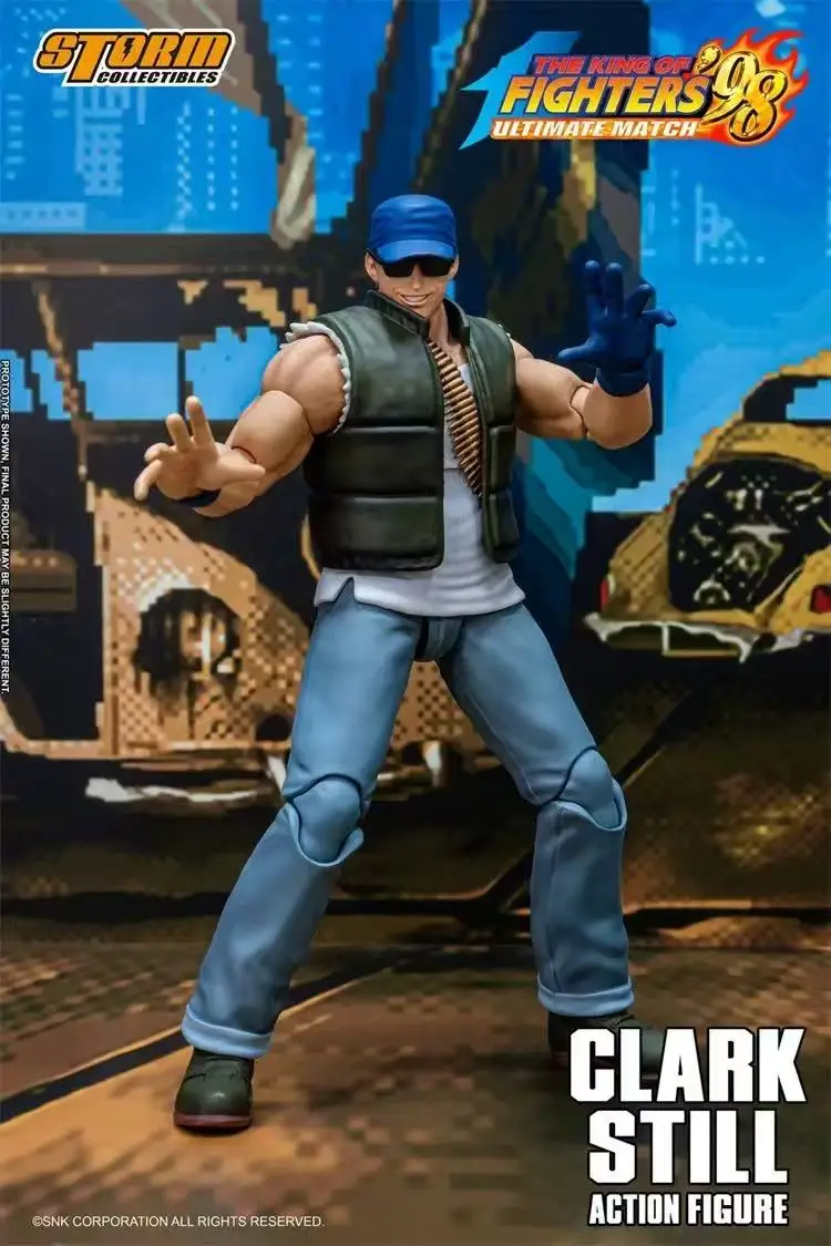 【In stock】Storm Collectibles THE KING OF FIGHTERS '98 ULTIMATE MATCH Clark Still Action Figure Model Toy