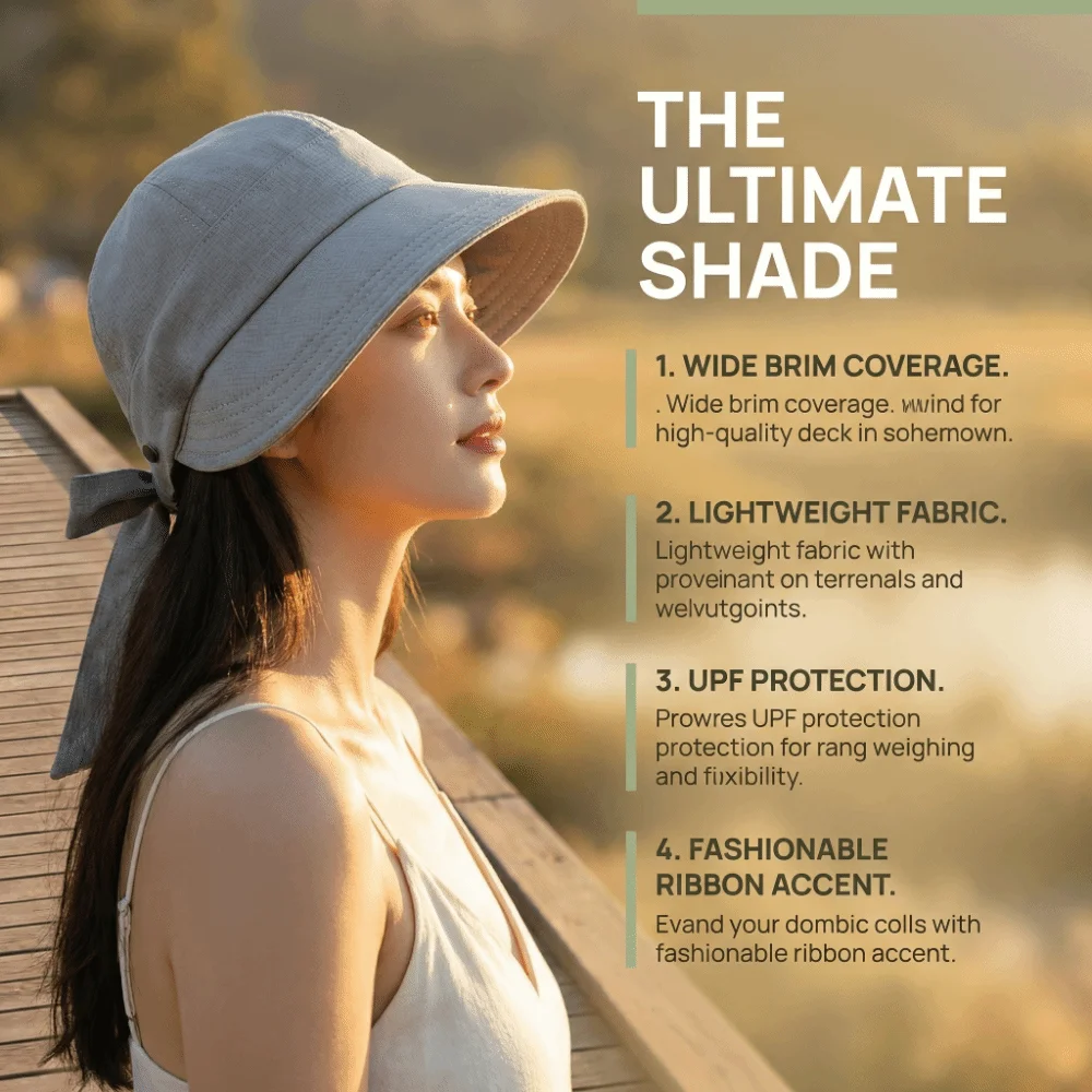 

Простая однотонная женская панама с широкими полями и лентой, защита от солнца и УФ-излучения, с бантом, для велоспорта