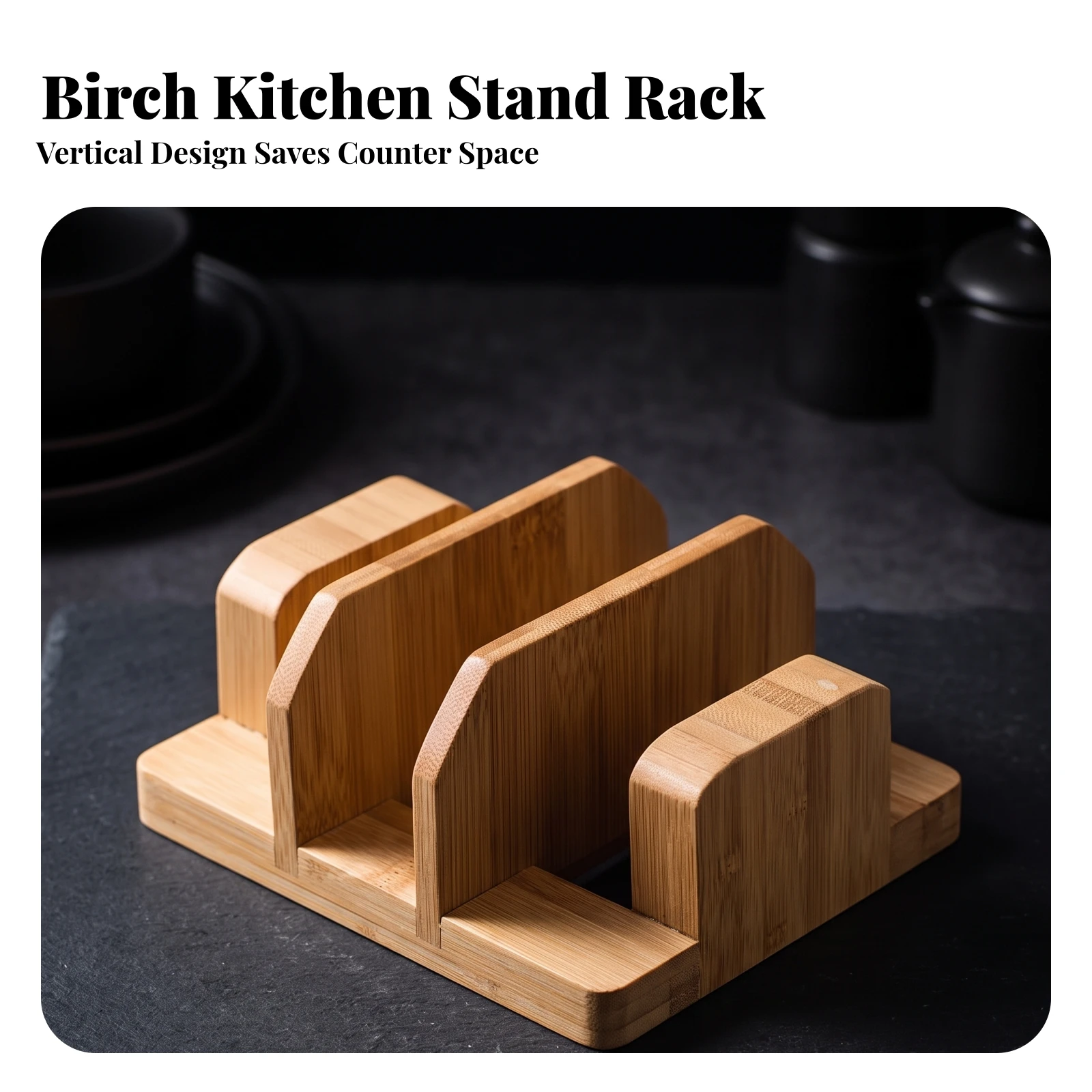 Bamboo Cutting Board - Подставка для разделочных досок из бамбука,